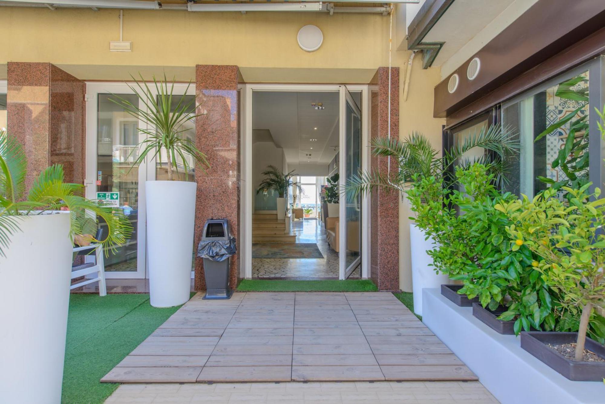 Nautic Beach Hotel Rimini Eksteriør billede