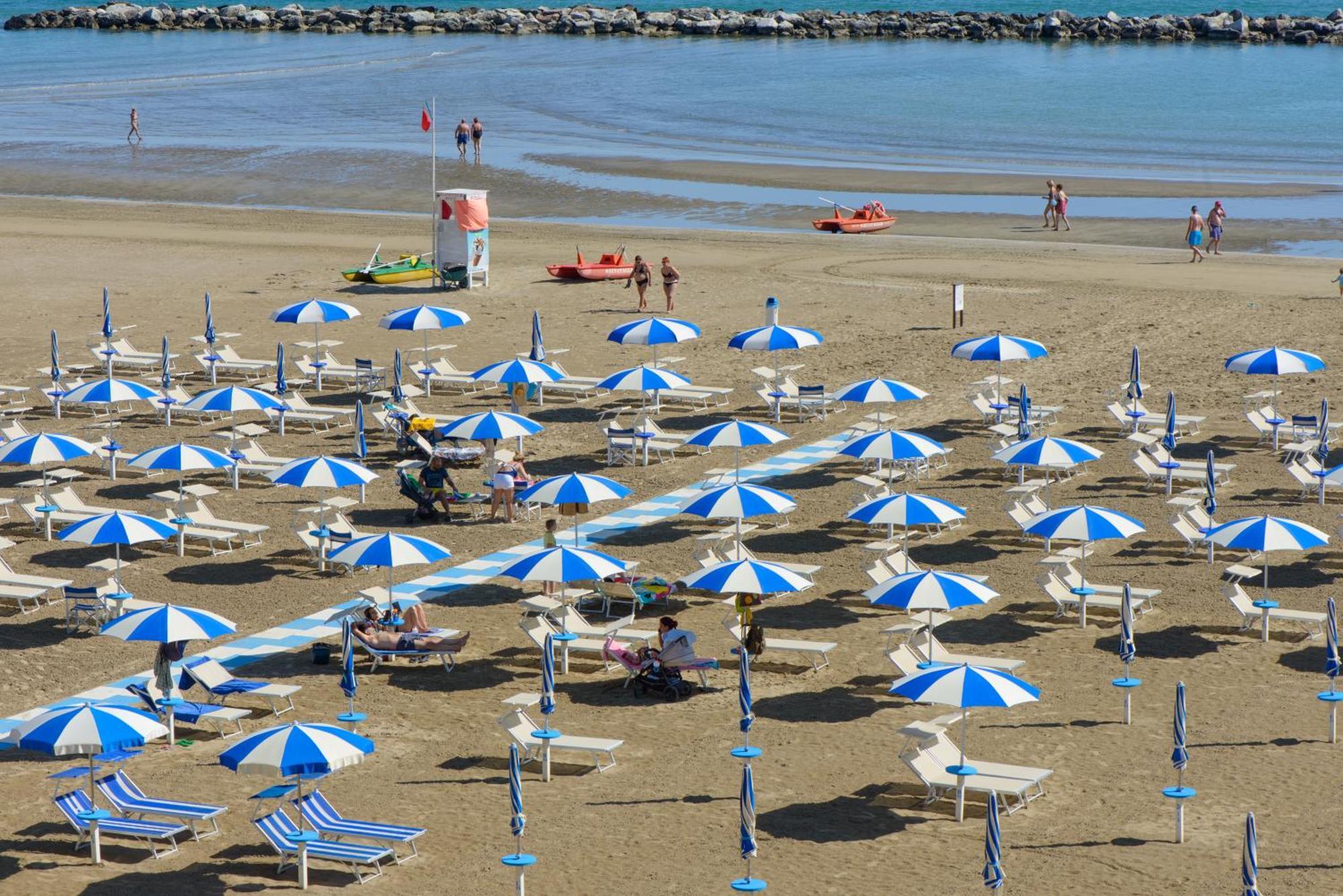 Nautic Beach Hotel Rimini Eksteriør billede